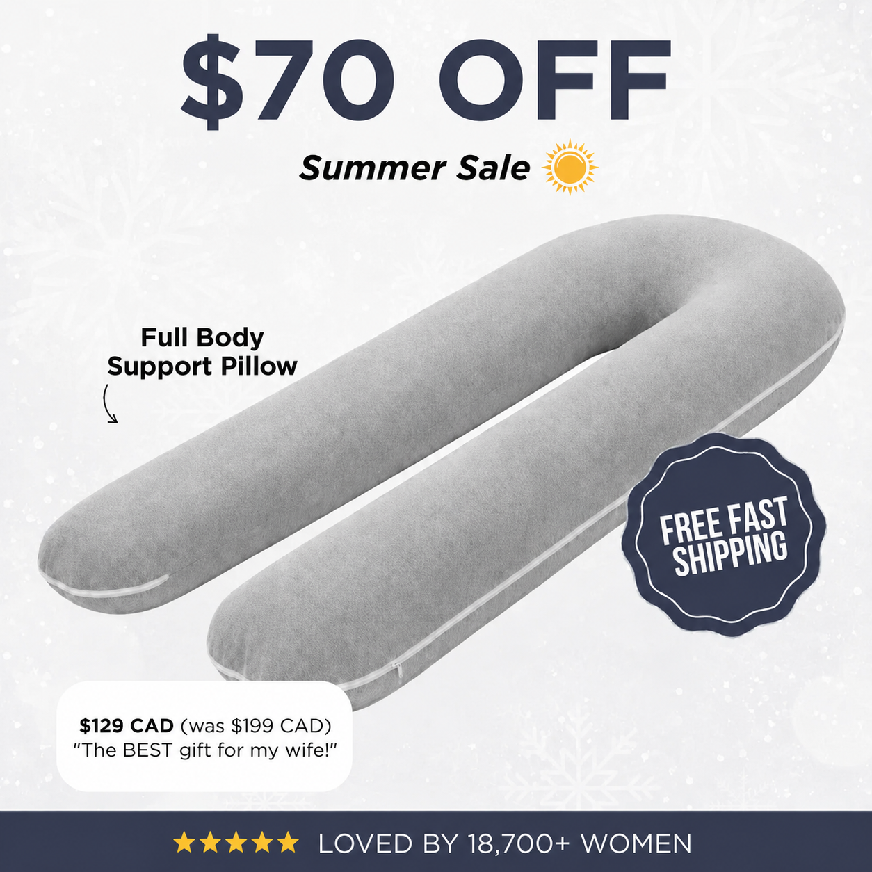 Full Body Support Pillow