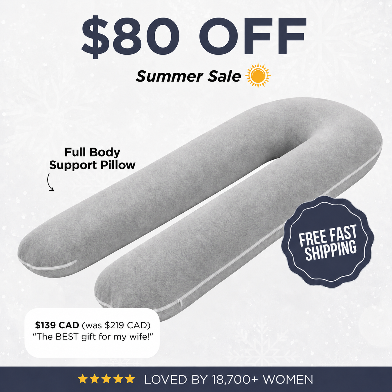 Full Body Support Pillow