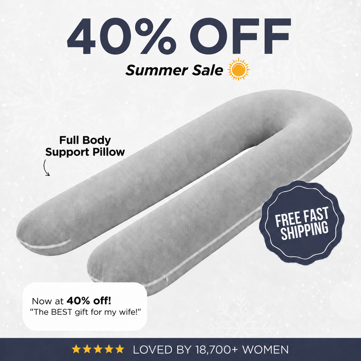 Full-Body Support Pillow